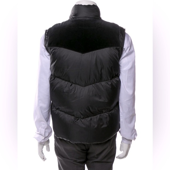 🔥 🆕 GIVENCHY Jacket Nylon Puffer Vest with Velvet, Black Size 46 / S MSRP $1950 - Picture 4 of 15